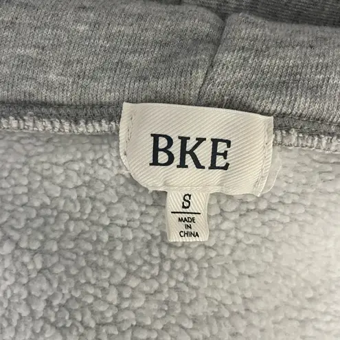 BKE Heather Gray Fleece-Lined Hoodie