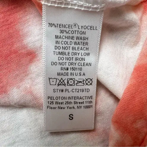 Peloton Flow Double Twist Back Tie Dye Tank Top. Size Small. NWT
