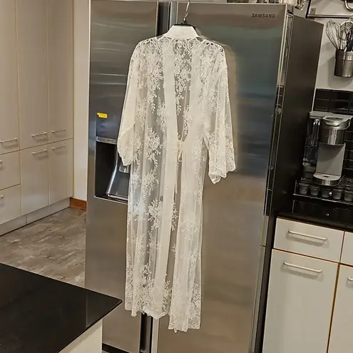 💕BHLDN x RYA COLLECTION💕 Darling Lace Robe ~ White Medium/Large NWOT Size undefined