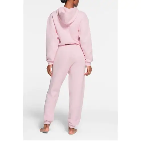 SKIMS Pink Cotton Fleece Classic Jogger Lounge Pants Cherry Blossom Size XL