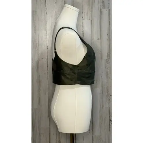 prAna Women's Sage Camo Sports Bra Medium Yoga Activewear