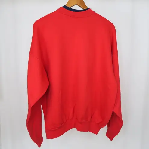 Vintage 90s Dogs leave Pawprints Across your Heart Sweatshirt Size XL