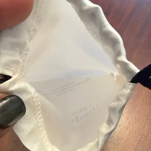 Kate Spade  Ivory Drawstring Bag