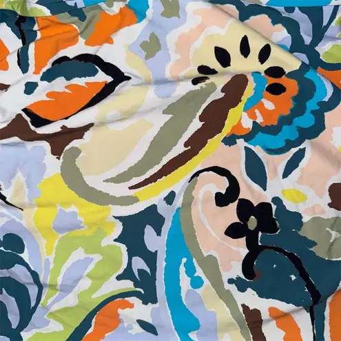 Anne cole Women's Floral Twist-Front Tankini Top L Multicolor