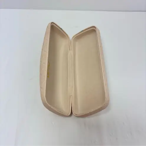 LIU·JO Beige Clamshell Glasses Case