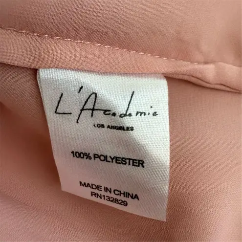 L'Academie Revolve The Wrap Pale Orchid XS Powder Pink Wrap Cami Top