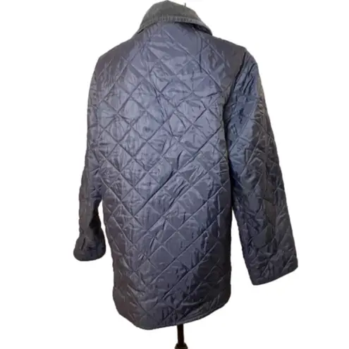 Barbour JACKET Dark Blue Quilted  Jacket Size Small