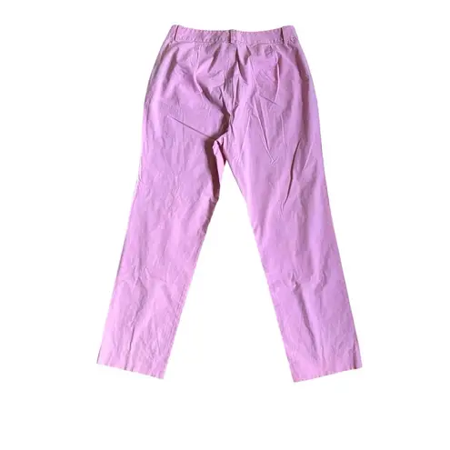 Polo Lauren Ralph Lauren Pants Womens Size 8 Pink Chino Casual Pony Cotton