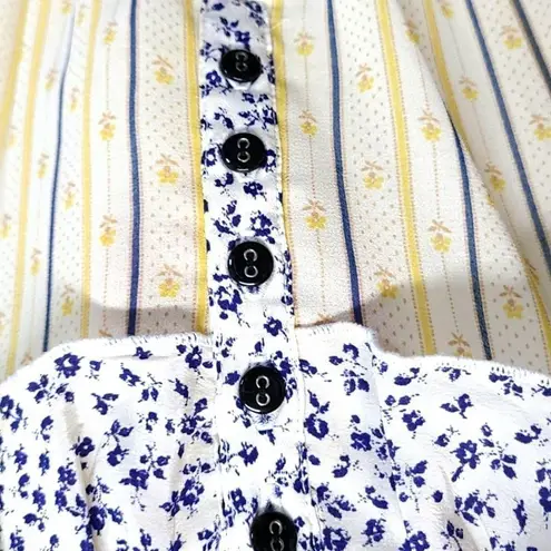 Petterson J. Kincaid Floral Spring Top XS Yellow