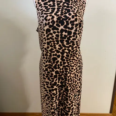 Apt. 9 NWT  Women’s Animal Print Leopard Cheetah MIDI Dress Extra Large - Image 2