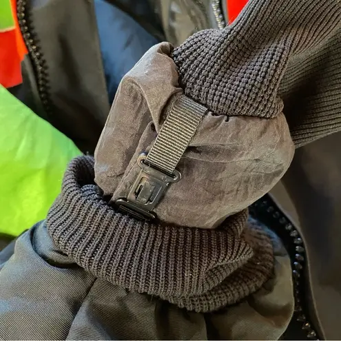 Vintage Arctic Cat Snowmobile Women's ZL Short Jacket Size Large Black