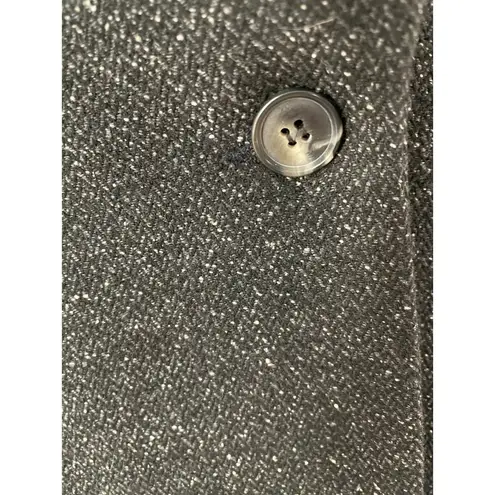 Kenar Studio Charcoal Tweed Wool Silk Blend Blazer size 6