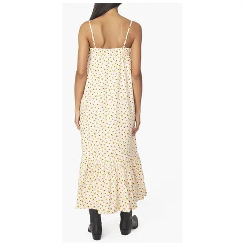 We Wore What Smocked Midi Ditsy Daisies Dress Size XS