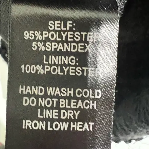 Lulus Black Mateo Strapless Dress w/ Eyelash Lace Hem - Size M