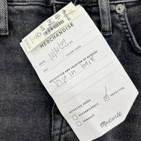 Madewell  Kick Out Full-Length Jeans Paynes Wash Flawed