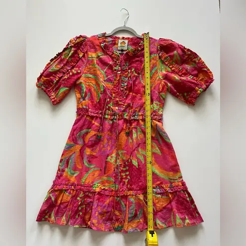 Farm Rio Fruit Brush Mini Dress Size Small
