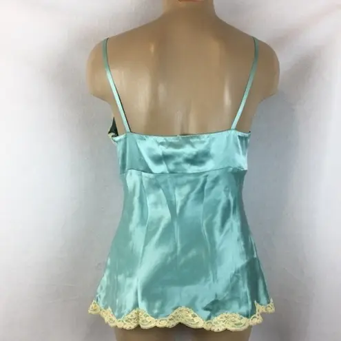 Banana Republic  Women's 100% Silk Blue Camisole Top 6