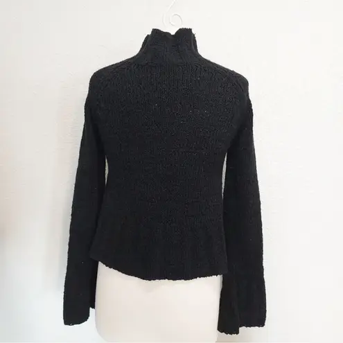 Cooperative Co-operative Black Mock Turtleneck Sweater Size Medium - Image 11