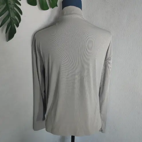 Hallmark Christmas Movies Watching 1/4 Zip Ribbed Shirt Top