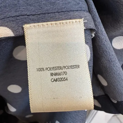 Anthropologie Porridge Petaluma Sundress Horse Equestrian Print Polka Dot Size L Blue Size L