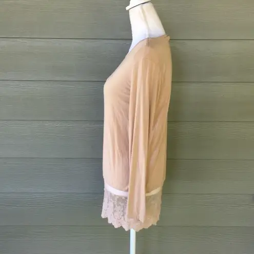 Coco + Carmen “Underneath” Lace Hem Top - Size S/M