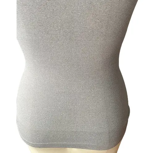 NWOT ~ SKINNYGIRL Gray Shapewear Seamless Smoother Shaper Cami Tank Top LARGE