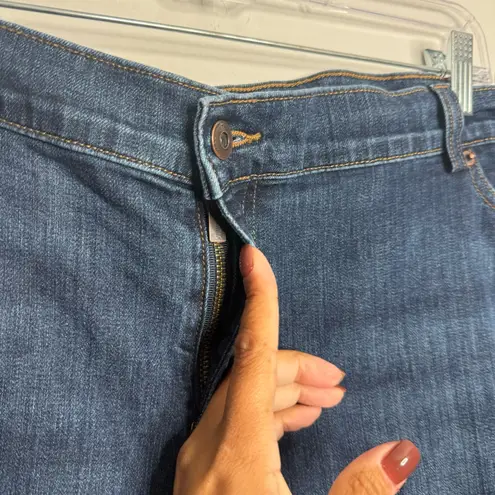 Duluth Trading Women's Daily Denim Bootcut Jeans Medium Indigo Size 26W x 31 Blue