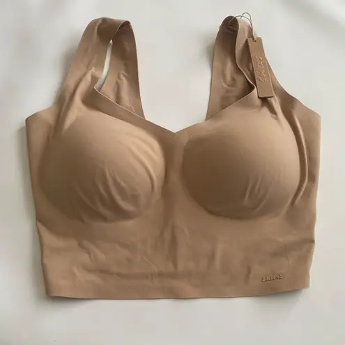 SKIMS NWT  Naked Plunge Tank Bra Clay Size M-DD