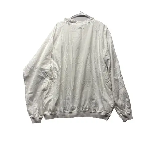 Crazy Shirts White Tropical Flowers Shirt XXL Drawstring Button Up USA Style 271