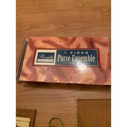 Ronte' Of Beverly Hills 5 Piece Ensemble Set Clutch Coin Purse Multi