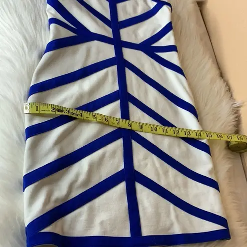 TALULAH  Blue & White BodyCon Dress Size XS