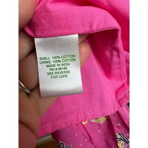 Lilly Pulitzer  Misha Smocked Dress Women's Sz. M