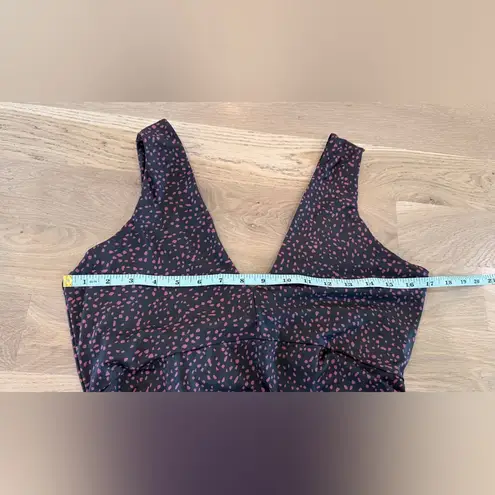 prAna PEARL ISLA DRESS DEEP PINE SPOTS size large