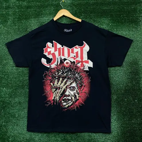 Ghost Crucified Papa Emeritus IV Heavy Metal Band T-Shirt Size Extra Large