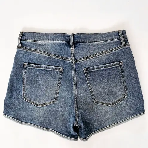 Jessica Simpson  Flirtatious Infinte Waist High Rise Denim Shorts Size 30