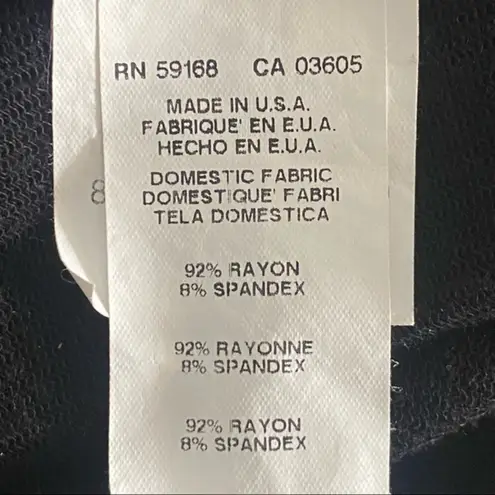 Karen Kane black joggers with contrasting white stitching in size Medium. EUC