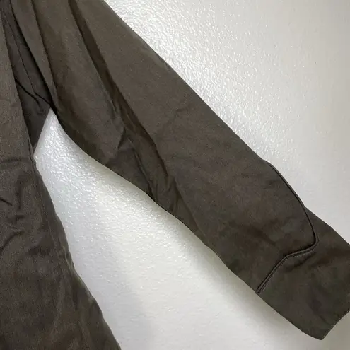 Vtg Scully Womens Western Shirt Small Brown Pearl Snap Embroider Cowgirl NWT