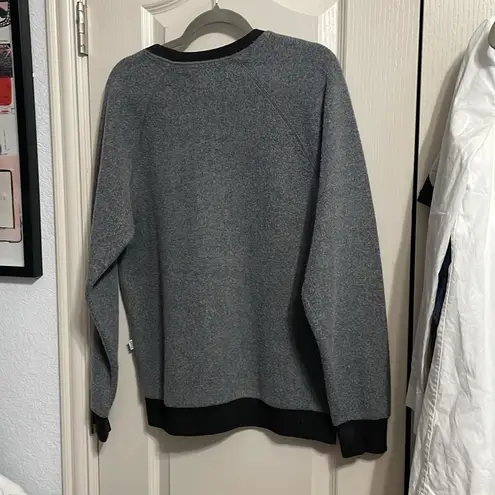 π FEAT Blanket Blend Crewneck in Hazy Black Gray Size M