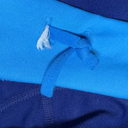 Marmot Blue Leggings Zip Ankles Women’s Sz M Zip Pocket