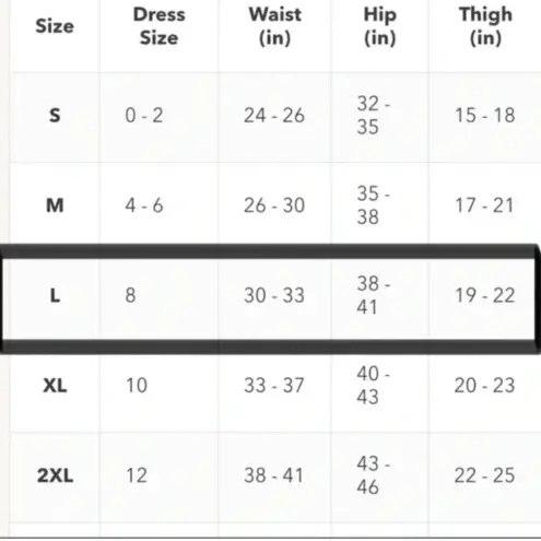 Empetua Black High Waisted Shaping Leggings Size L