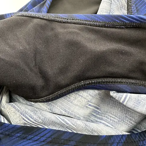 MiracleSuit Alhambra Wrapsody Tummy Control One-Piece Swimsuit Plunging Blue 14