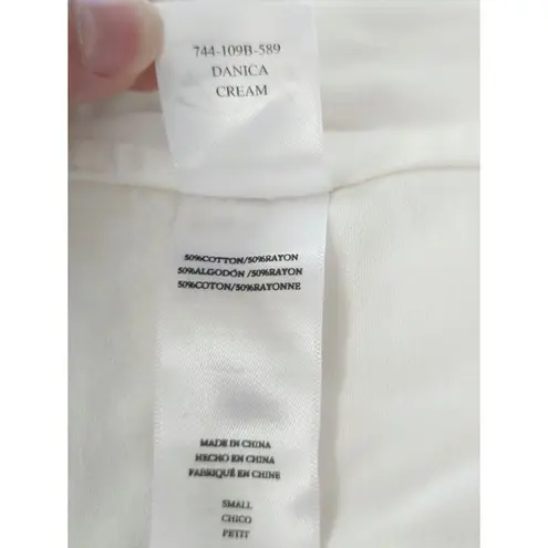 Rails Danica White Button-Up Belted Denim Shirt Dress Coastal Cowgirls Women's S