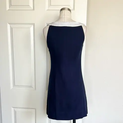 Lilly Pulitzer Lily Pulitzer Navy Knot Button Mini Dress