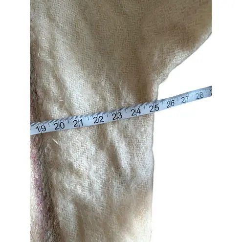 Vintage 80s Mohair Blend Zip