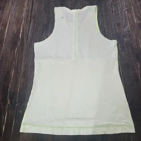 Lululemon  Highlight Yellow Tank Womens Size Medium thumbnail 2