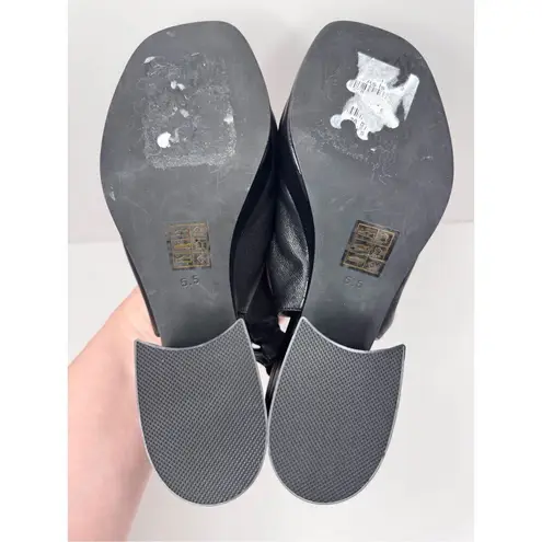 Jeffrey Campbell  Shoes Womens Size 5.5 Slingback Black Leather Sandals