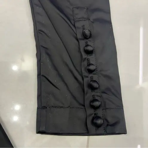 ROTATE Puff Sleeve Belted Mini Dress Black Size 8