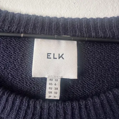 ELK Farren Sweater Midnight Women’s 6 navy blue