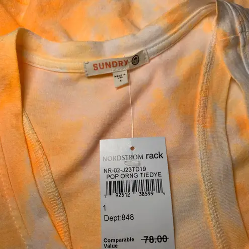Sundry NWT Creamsicle Tank Top