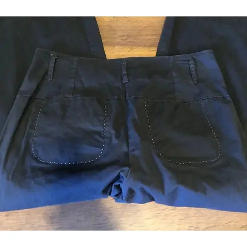 FOR THE REPUBLIC Pull On Pants Women size 4 Blue Wide Leg Boho